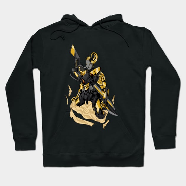Golden Knight Hoodie by Firts King